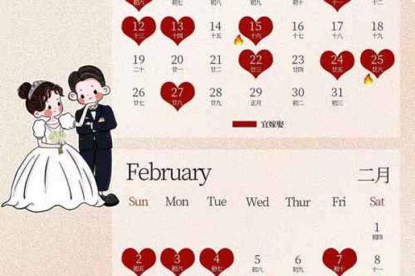 二月哪天结婚是好日子