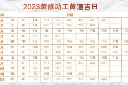 2024年10月装修吉日一览表