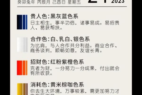 2025年4月21日今日五行穿衣颜色大吉