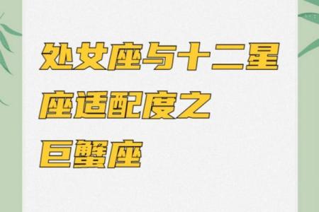 巨蟹座男与处女座女(巨蟹座男与处女座女的匹配度)