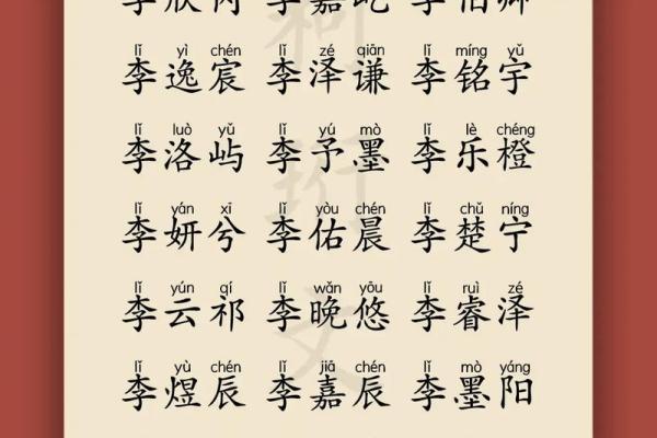 李姓女孩名字大全-李姓女孩起名字大全-李姓名字大全姓名