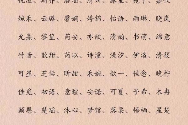 女孩起名常用字-姓名学-华易算命网姓名