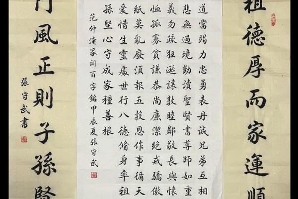 百氏宗祠对联和郡望堂号-姓名学-华易算命网姓名